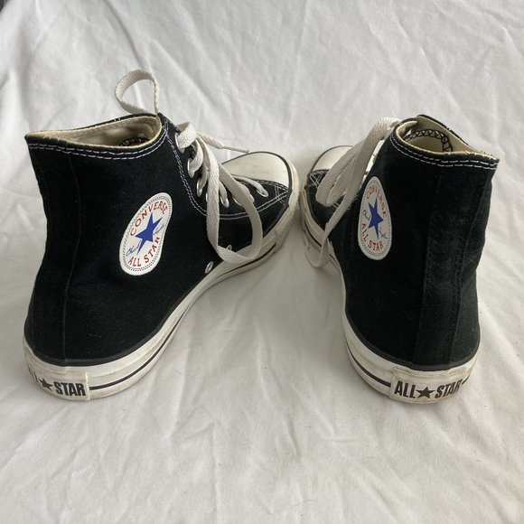 Converse All Stars Classic  Black Chuck Taylor High Tops Men's Size 9 - Picture 10 of 10